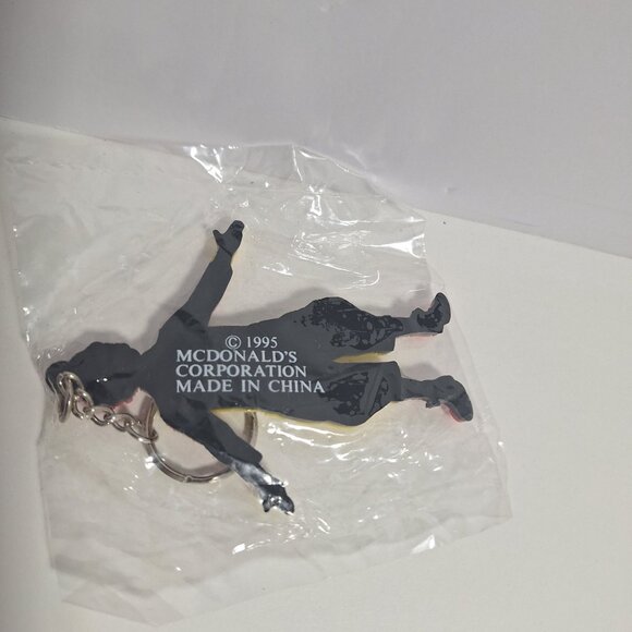 1995 Ronald McDonald Keychain Vintage McDonalds 4" Flexible - Picture 5 of 7